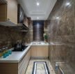 108平现代风格房子厨房设计效果图