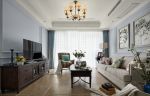 无锡106平家装客厅美式风格设计图