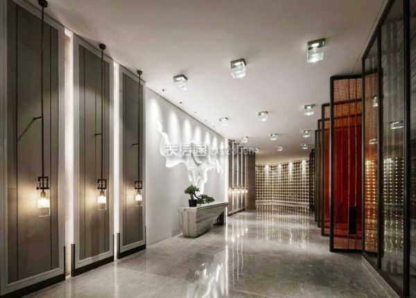 上海酒店走廊设计