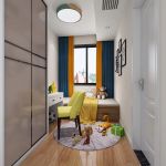 金科世界城105平米现代风格三居室装修案例