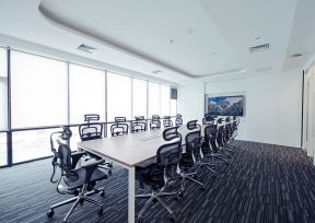 会议室装修效果图大全 会议室天花板 现代会议室装修效果图 