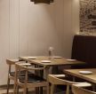 2023上海中餐店实木桌椅装修图片