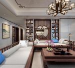 碧桂园新中式风格280平米四居室装修案例