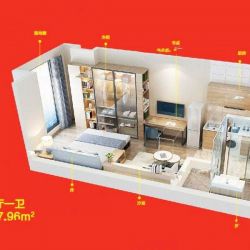 锦荣UI公寓户型图