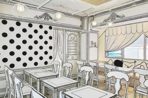 【上海富马克装饰】日本漫画风的主题咖啡厅,超出了我的认知