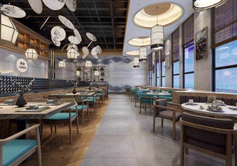 途味轩中餐厅中式风格260平米设计案例