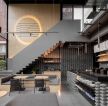 武汉工业风格咖啡店门面装修设计