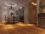 中南海棠集116平米欧式三居室装修案例