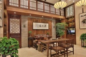 【上海富马克装饰】六个建议让你装修出有文化气息的茶馆