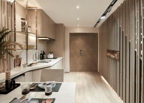 小公寓厨房设计 开放式厨房图片 