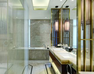 武汉酒店客房卫生间装修设计图欣赏