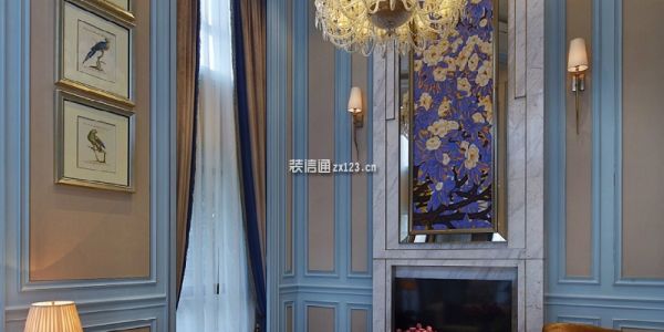 中天诚品新古典风格200平米别墅装修案例