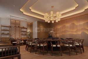 【郑州京创装饰】现代中餐厅室内设计的细节，专业工装设计公司