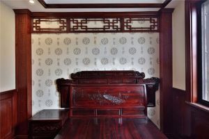 中式客厅实木沙发