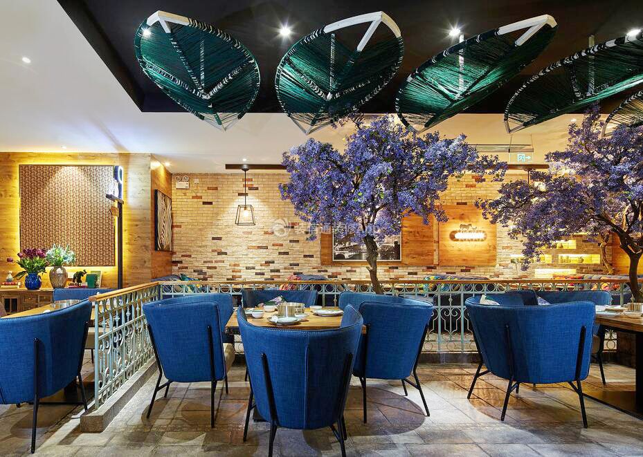 武汉主题饭店餐厅室内装修设计