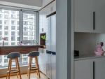 中央公园120平三居室美式风格装修案例