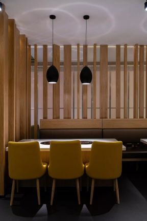 武汉饭店餐厅吊灯设计装修图片
