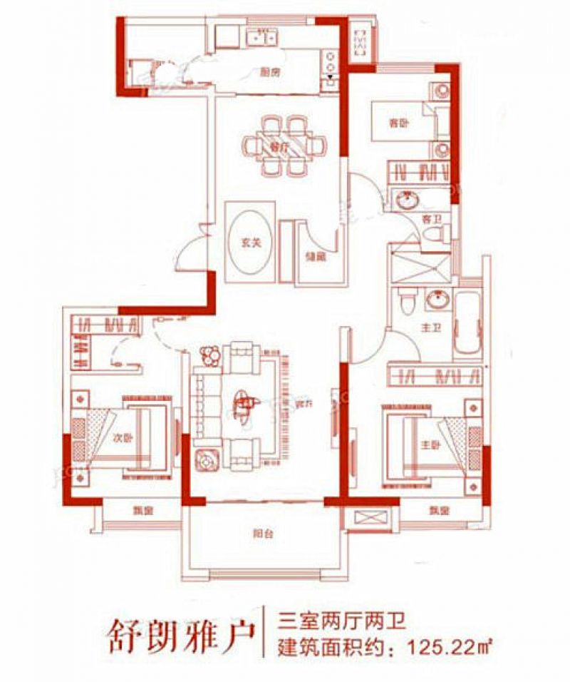 南湖公馆户型图片