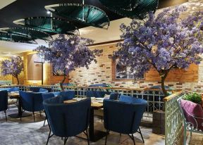 2023武汉特色饭店餐厅装修设计图