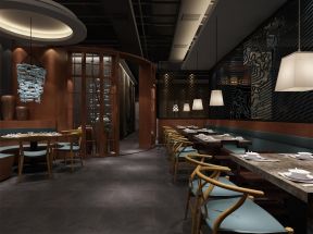 2023武汉特色餐饮店面装修设计效果图