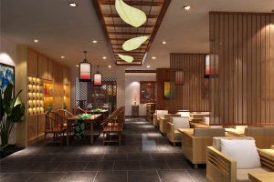 【北京瑞祥佳艺装饰】中式茶餐厅装修设计方案 现代与传统相结合