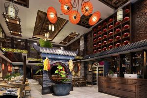 【北京瑞祥佳艺装饰】中式川菜馆装修设计 与众不同的舒适就餐空间