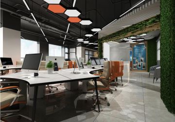 办公室现代风格320平米装修案例
