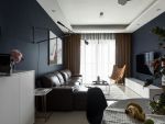 鸿通·翡翠城现代风格80平米二居室装修设计案例