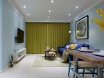 杨浦公寓83平二居室现代简约风格装修案例