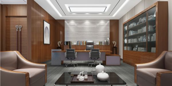 中高端酒200平米办公室装修设计案例