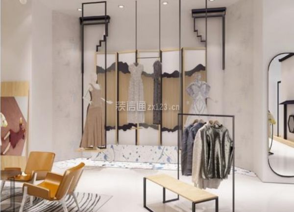 中国风女装店设计