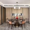 广州新中式风格家庭餐厅装修效果图片