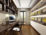 紫玉山庄新中式风格130平米三居室装修案例