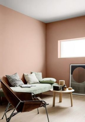 小户型客厅沙发摆放 客厅背景墙装潢 背景墙颜色效果图  