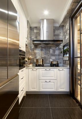 厨房橱柜效果图片欣赏 厨房橱柜图片 新房厨房装修图片 