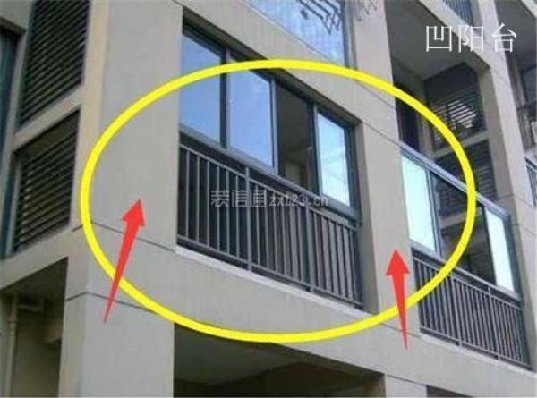 凹阳台如何设计