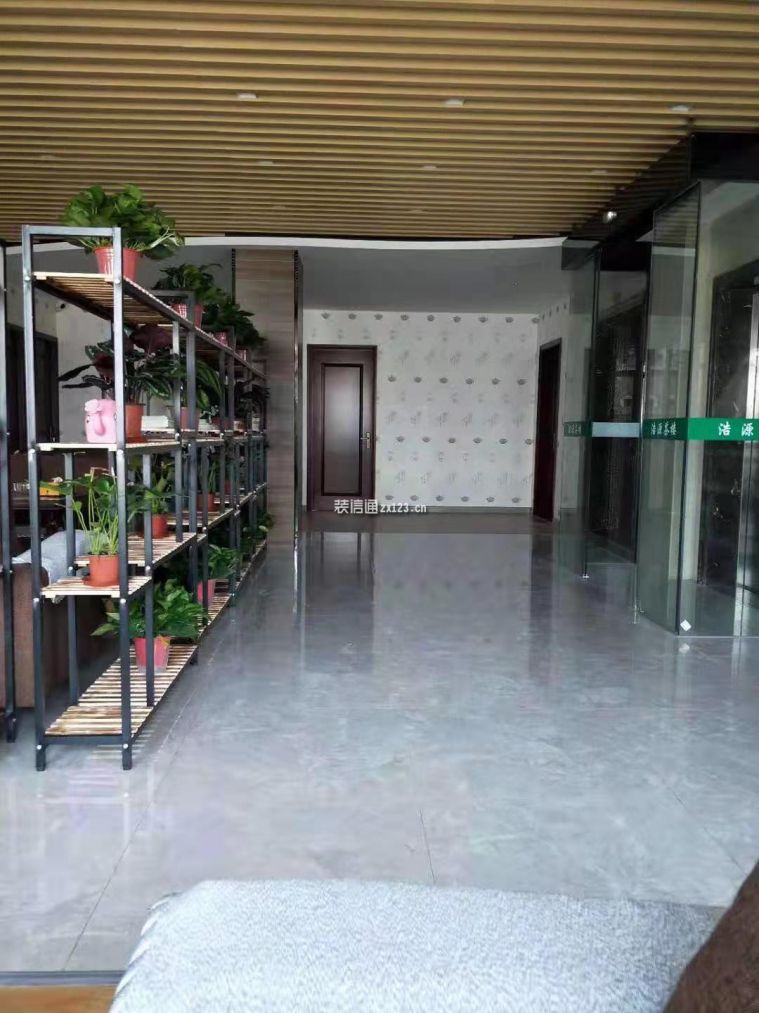 【张家港合纵装饰】金港茶楼新中式