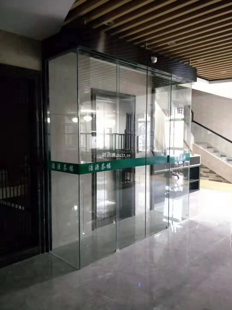 【张家港合纵装饰】金港茶楼新中式