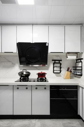 现代厨房装饰 现代厨房设计效果图 简约风格厨房图片