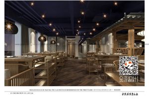 【沈阳金泽装饰】餐厅设计技巧：餐饮空间设计如何增加人员流动性？