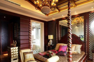 乐清装修公司分享：东南亚风格卧室装修设计案例，为你的家增添异域风情