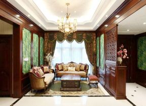 休闲客厅装修效果图大全 新古典别墅设计