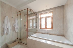 砖砌浴缸图片 整体淋浴房图片  