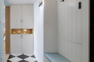 【北京合建装饰】三居室87平米装修 整个空间简洁舒适