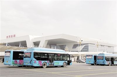 7条公交线路——乘车更加便利公交枢纽站位于南阳东站西侧发车间隔