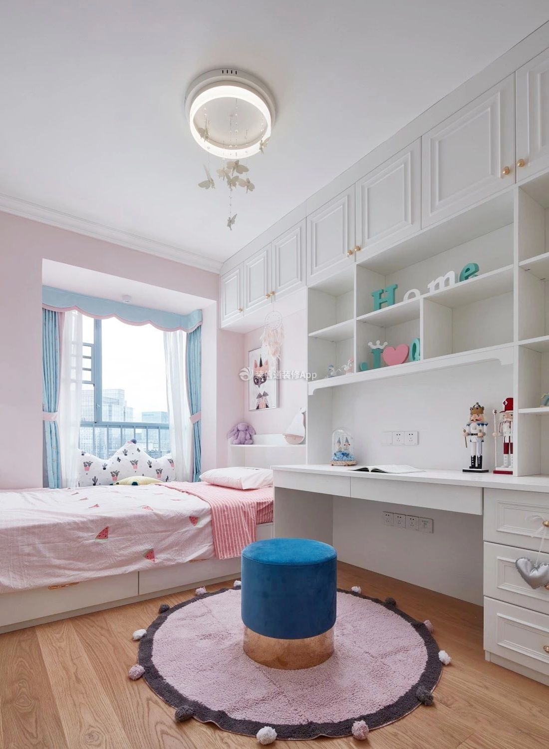 南京欧式风格室内儿童房装潢设计图片