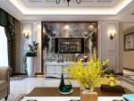 龙湖香醍西岸160㎡现代美式风格三居室装修案例
