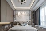 南京新中式风格家庭卧室装修布局图片