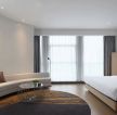 南京商务酒店简约风格客房沙发装修设计图