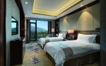 南京商务酒店双床房装修设计图片赏析
